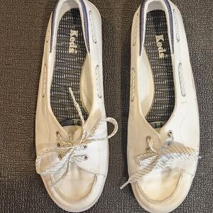 Keds White Sneakers Classic Canvas Design